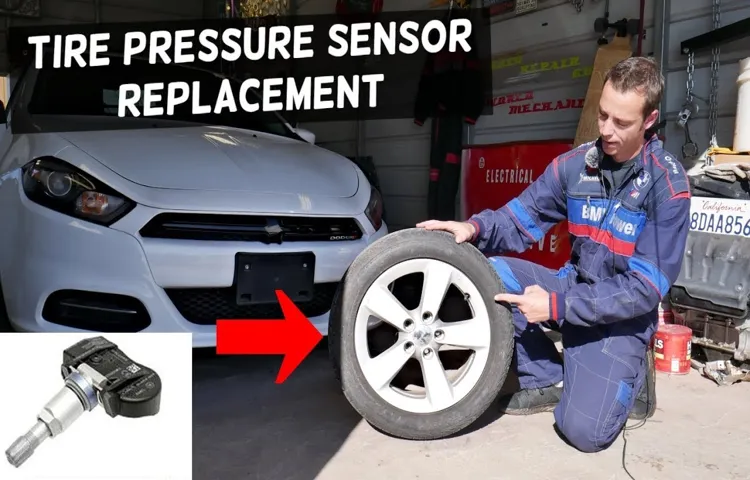 how to change tire pressure sensor