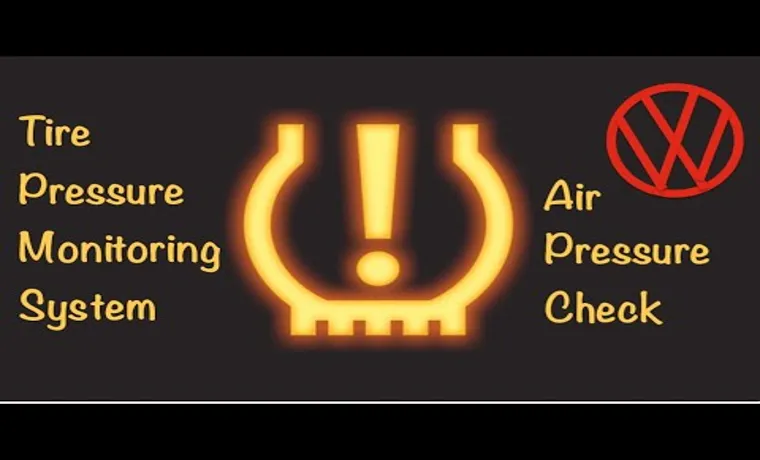 how to check tire pressure on volkswagen atlas