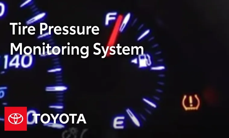 how to check tire pressure sensors toyota