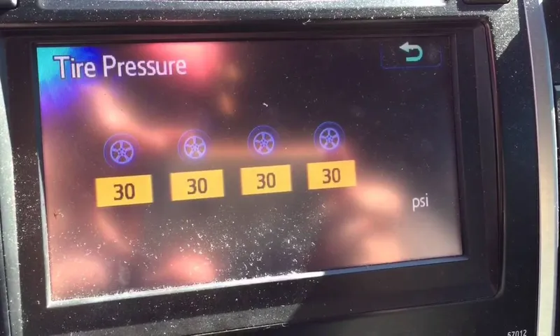 How to Check Tire Pressure Toyota Camry: A Step-By-Step Guide for Safe Driving