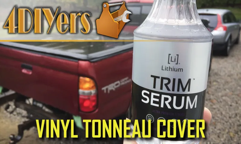 how to clean a gm cloth tonneau cover