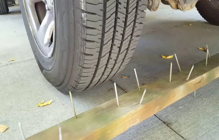 How to Drive Over Tire Spikes – Tips and Tricks for a Safe Journey