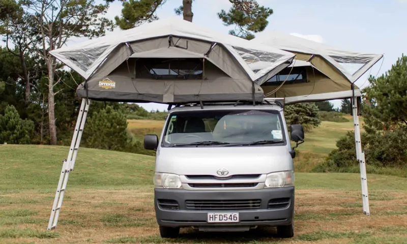 how to dry roof top tent