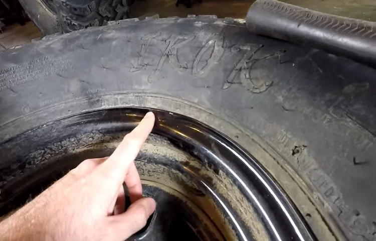 how to fix a bent tire rim