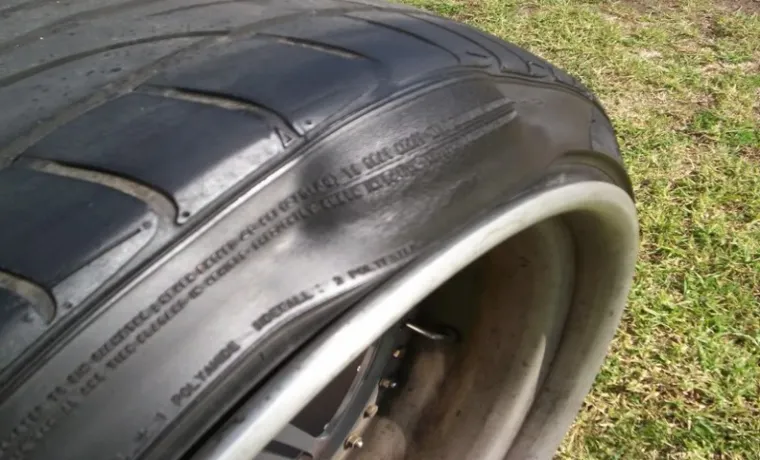 how to fix a bubble in a tire