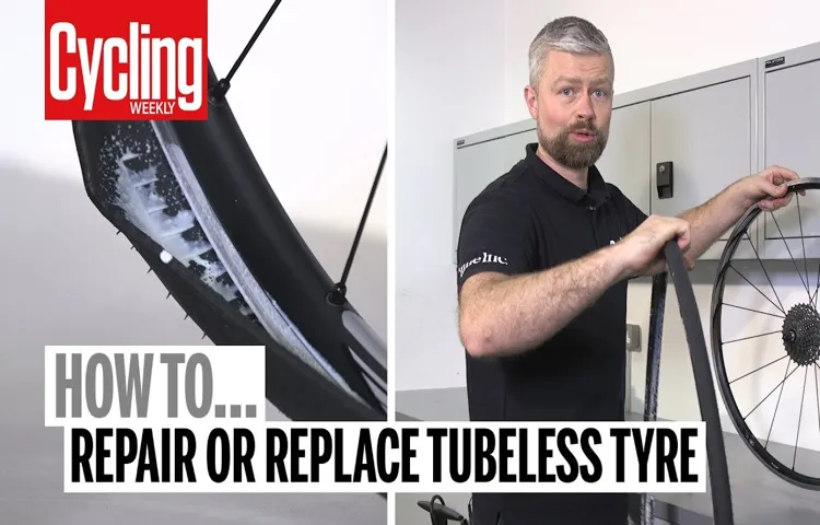 how to fix a flat on a tubeless tire