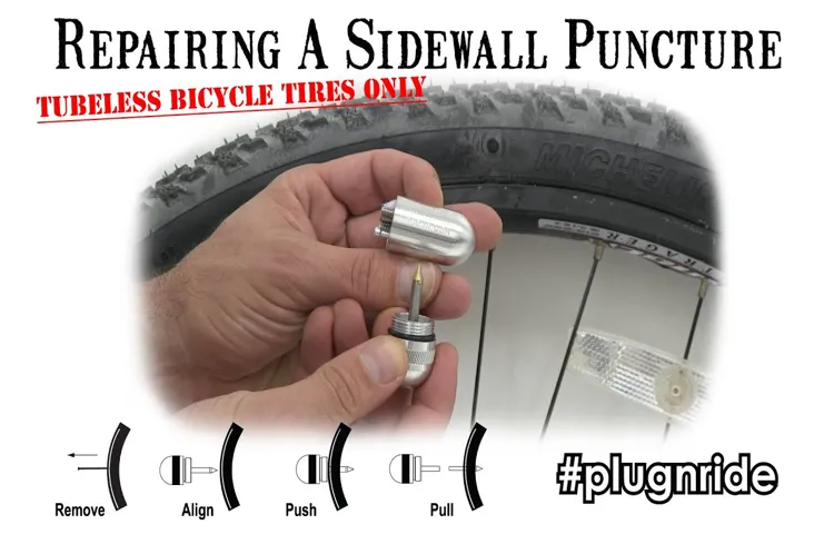 how to fix a sidewall tire puncture