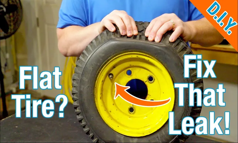 how to fix a tire leak