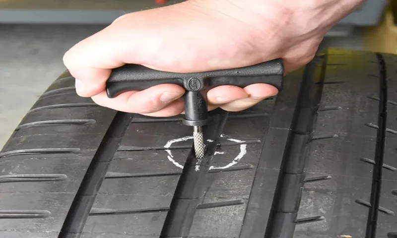 how to fix a tire puncture