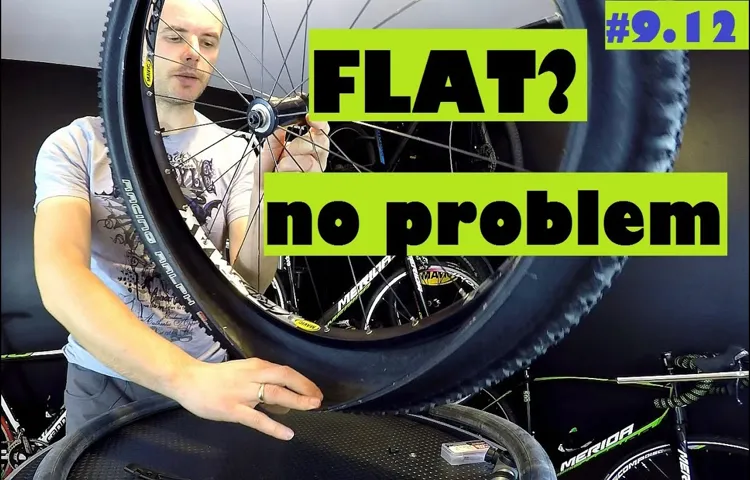 how to fix flat tubeless tire