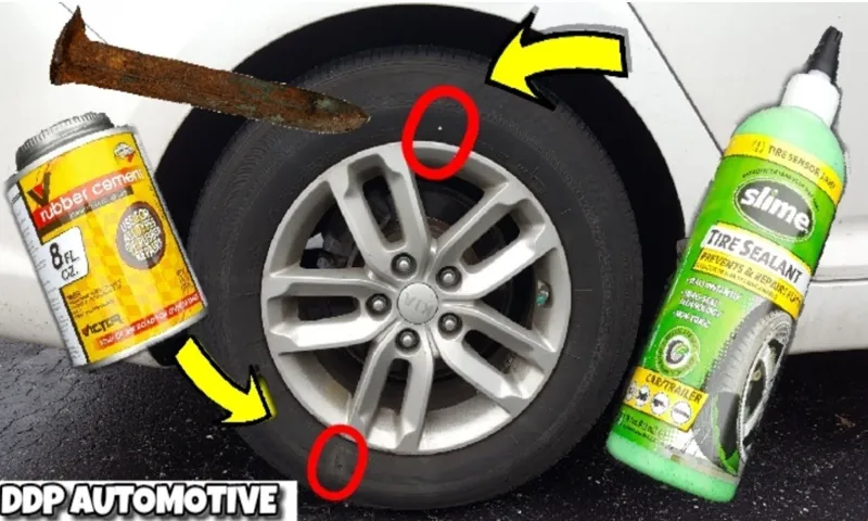 how to fix sidewall tire damage