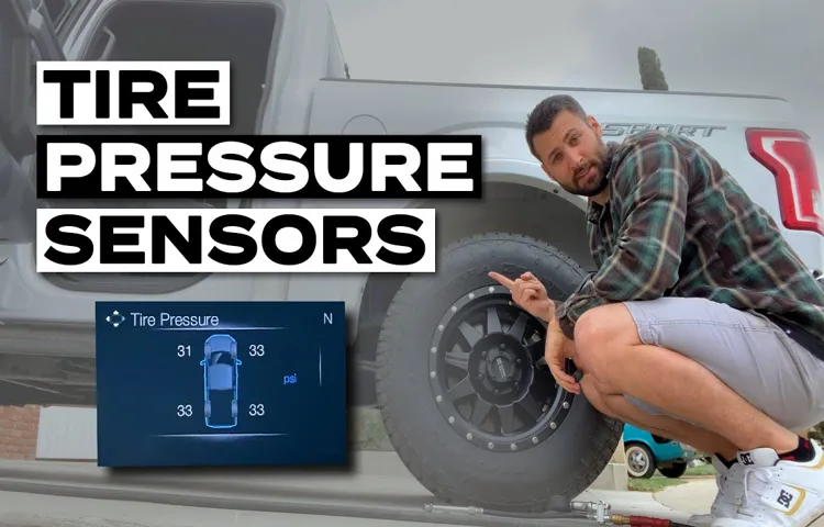 how to fix tire pressure sensor fault ford f150