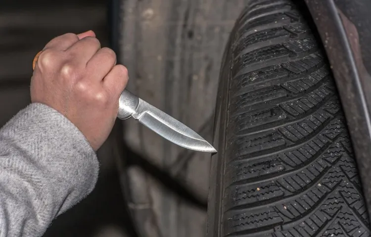 How to Flat a Tire with a Knife: A Comprehensive Guide for Emergency Situations