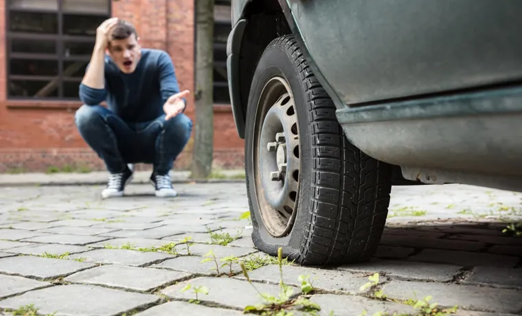 how to flatten a car tire