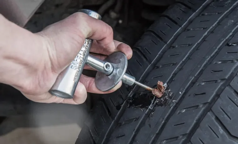 How to Flatten a Tire with a Nail: A Step-by-Step Guide