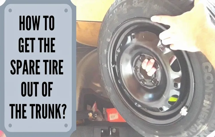 How to Get a Spare Tire Out of the Trunk: 5 Easy Steps for Safe Removal