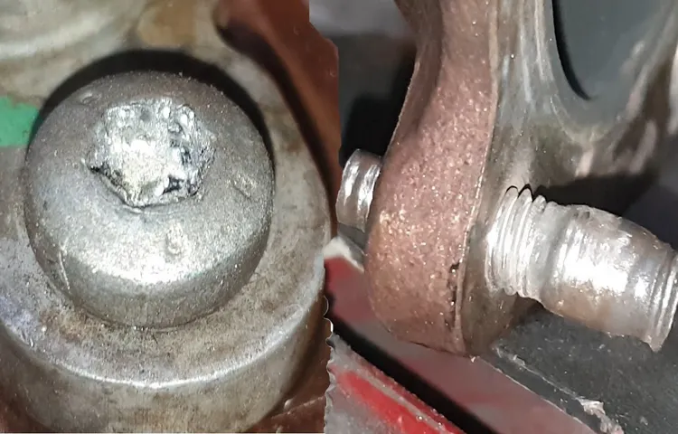 how to get a stripped bolt off tire