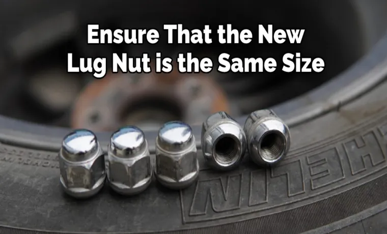 how to get a stripped lug nut off a tire at home