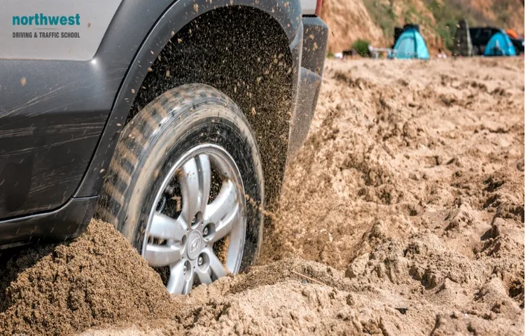 how to get a tire unstuck