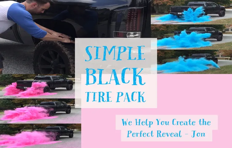 how to get colored tire smoke