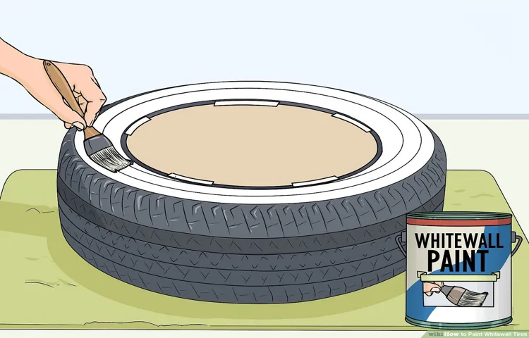 how to get paint off a tire