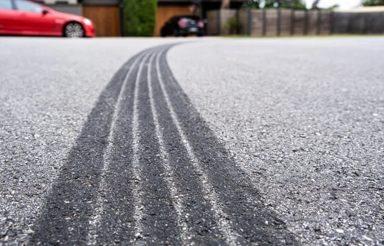 how to get rid of tire marks on asphalt