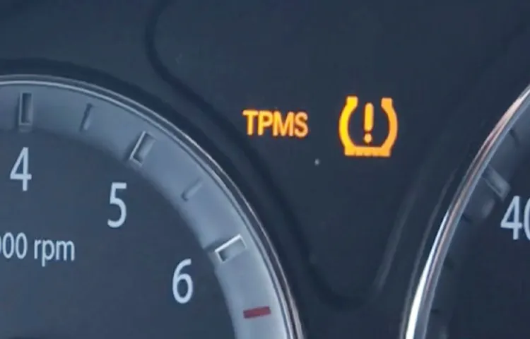 how to get rid of tire pressure light honda civic