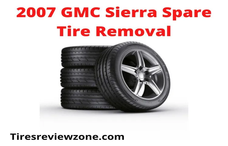 how to get spare tire off gmc sierra