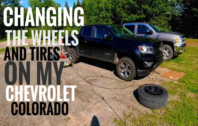 how to get the spare tire off a chevy colorado