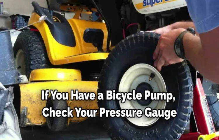 how to inflate a large tractor tire