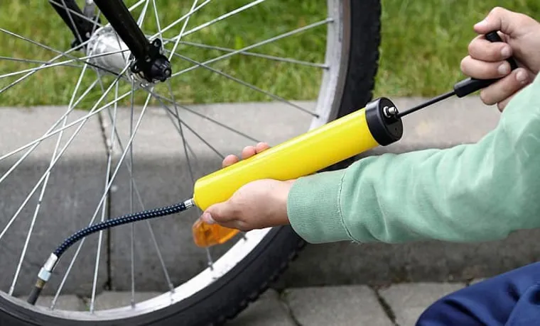 how to inflate a tire without a pump