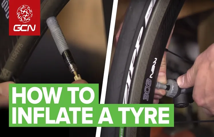 how to inflate tubeless bike tire with hand pump