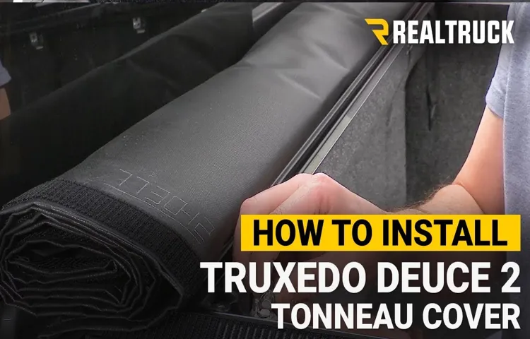 how to install a backfill 2 tonneau cover