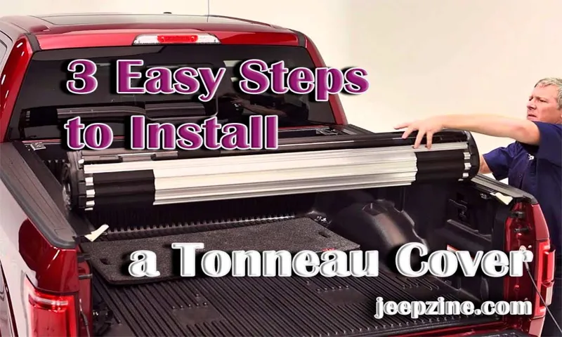 how to install a pickup tonneau cover