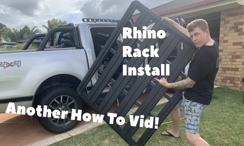 how to install a roof rack