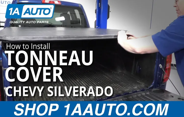 how to install chevrolet tonneau cover 22772362