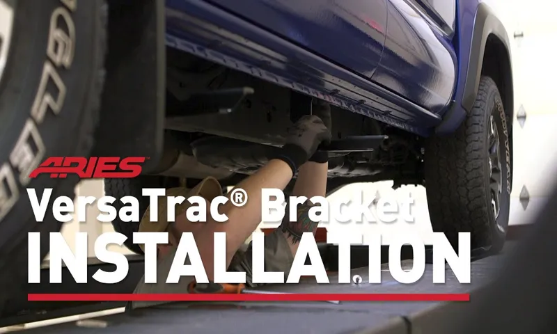 how to install running board brackets on 2016 toyota tacoma