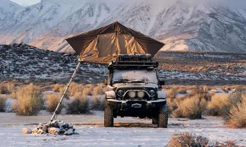 how to keep roof top tent cool