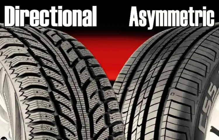 how to know if a tire is directional