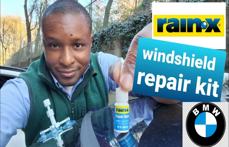 how to know rain x windshield repair kit worked