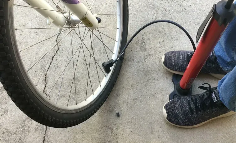 how to let air out of a bike tire