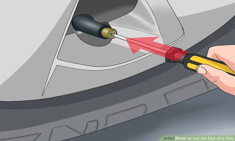 How to Let Air Out of a Tire Safely and Easily: A Step-by-Step Guide