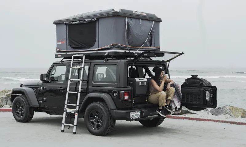 how to level a roof top tent