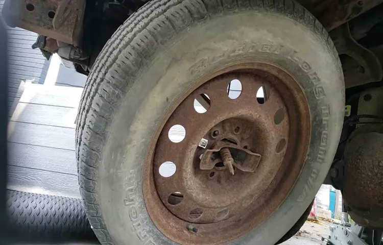 how to lower spare tire without tool