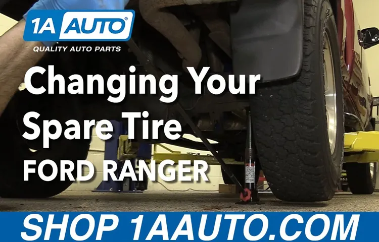 How to Lower Spare Tire Without Tool Ford Ranger: Quick and Easy Tips