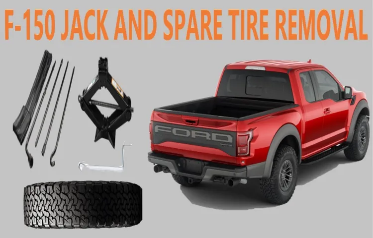 how to lower the spare tire on a f150