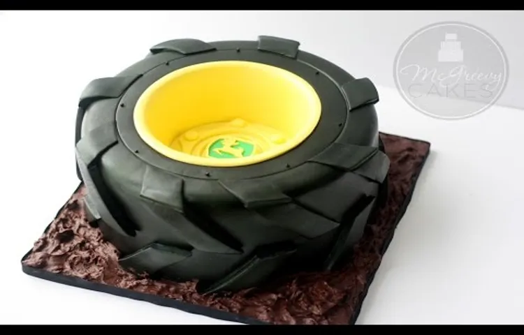 how to make a tire cake