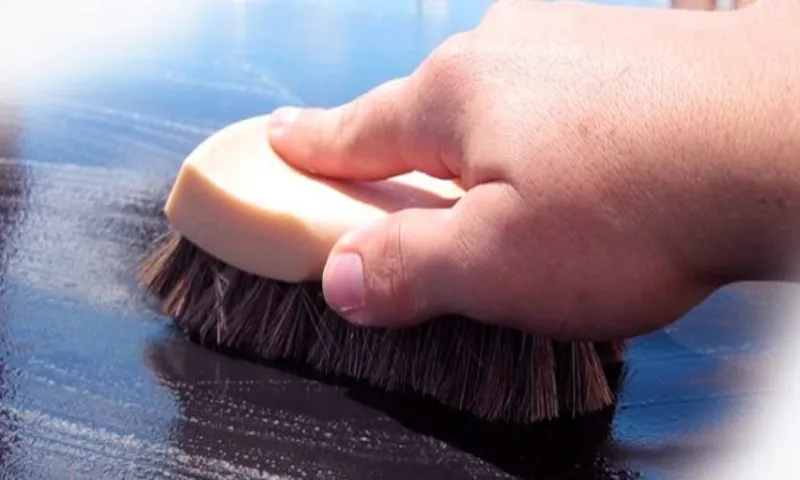 how to make a tonneau cover shine