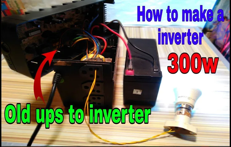 how to make my own power inverter