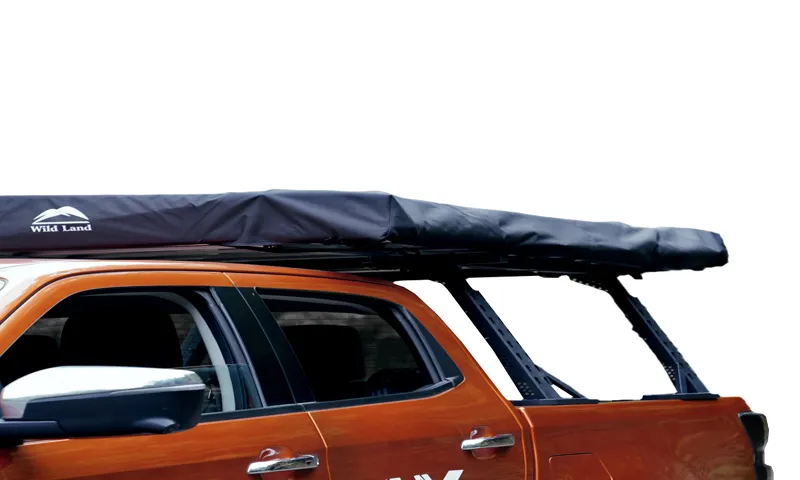 how to make roof top tent using truck bed cover